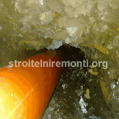 ВИК услуги - прокарване на тръби под бетонна пътека