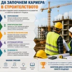 кариера в строителството